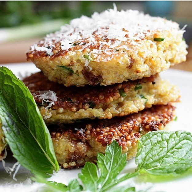 Spring Herb Quinoa Patties