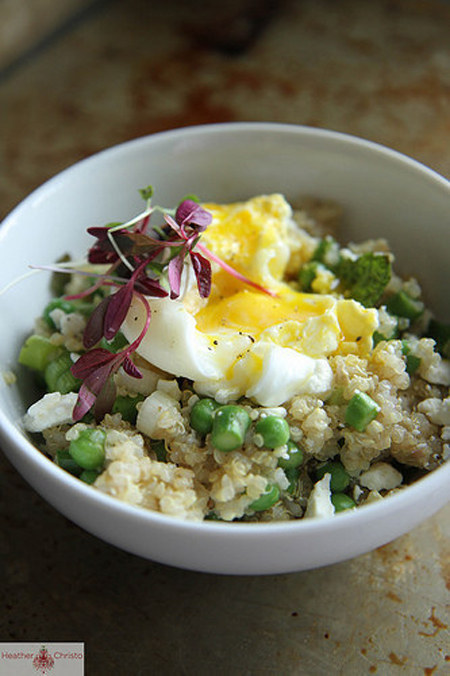 Spring Quinoa Salad with Feta