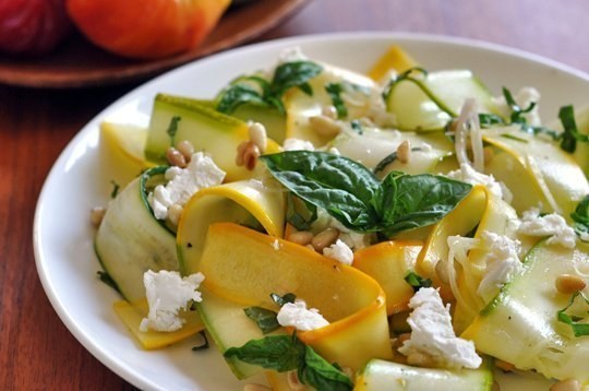 Squash Ribbon Salad