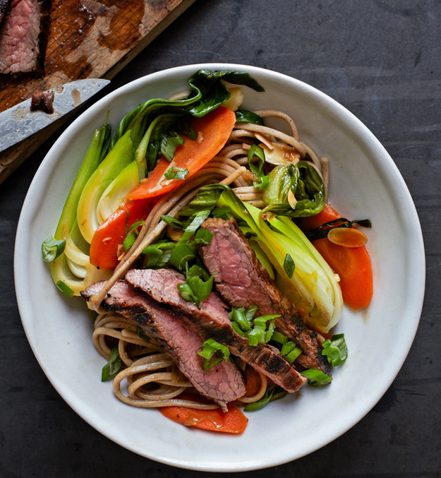 Steak and Soba Stir Fry