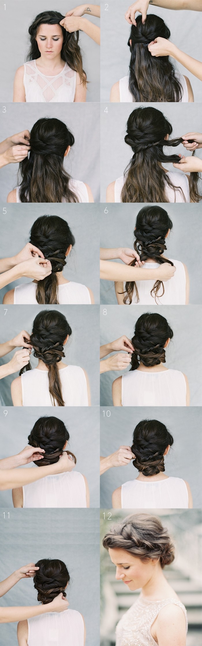 Stunning Braided Updo for Wedding Hairstyles