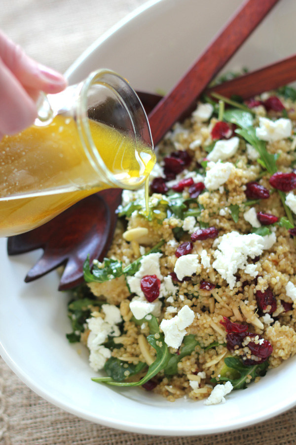 Toasted Quinoa and Pear Salad