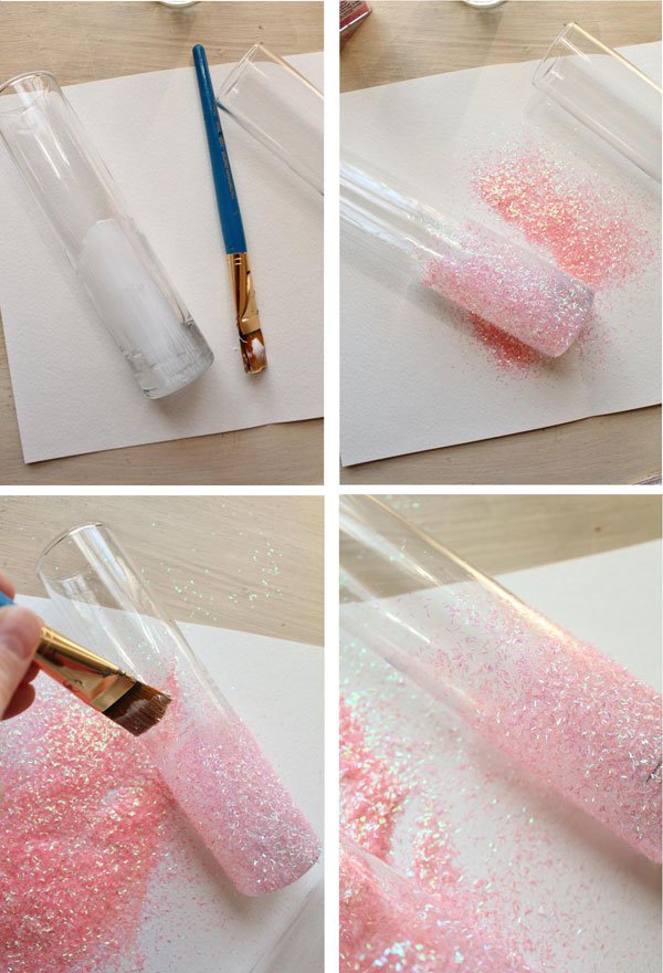 Vase with Glitter