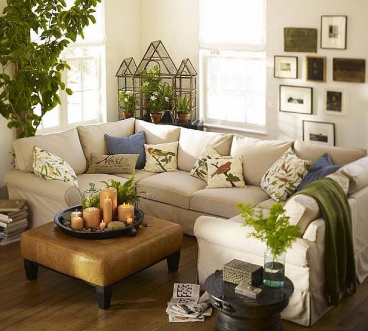 Warm Spring Living Room