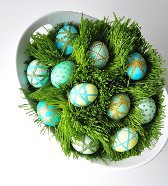 Washi Tape Easter Eggs