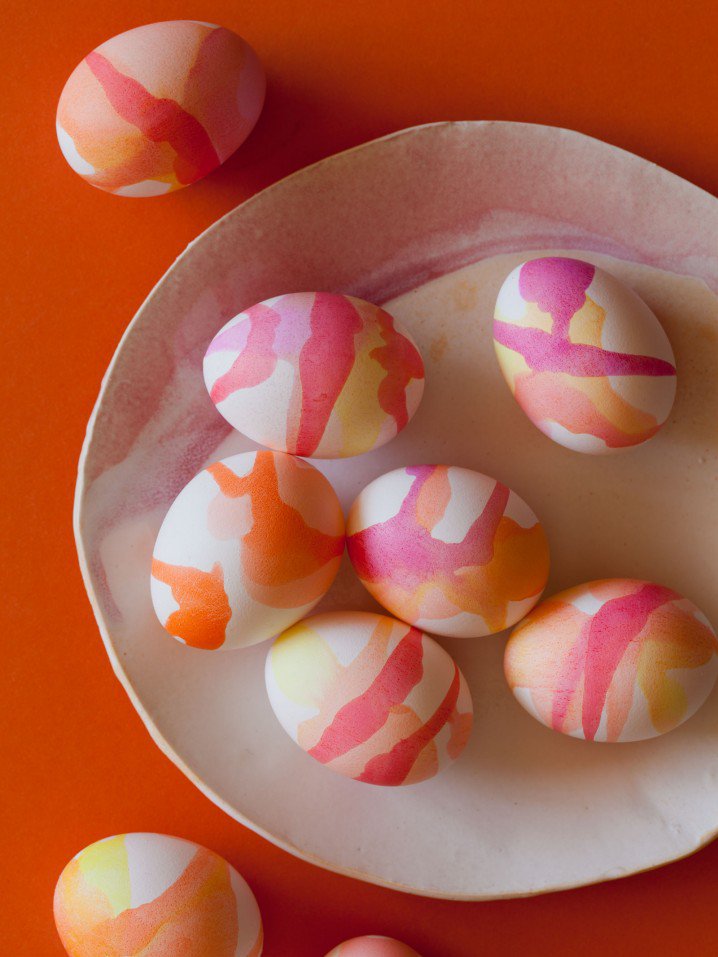 Watercolor Eggs