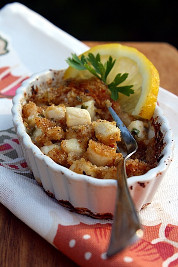 Baked Scallops