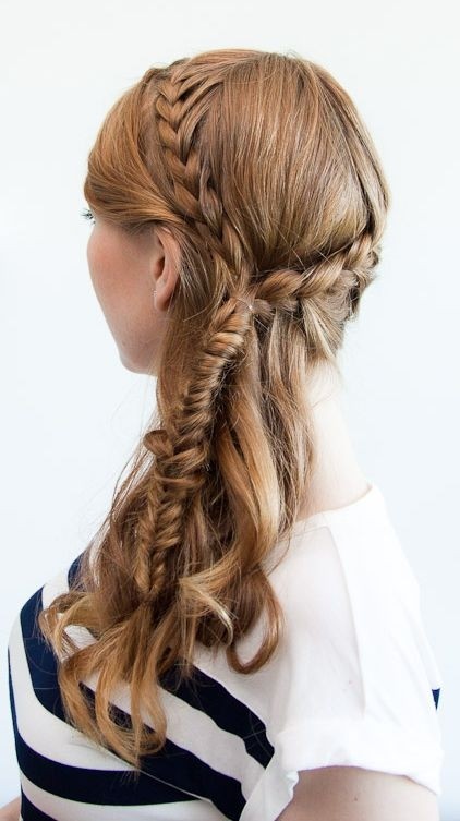 Bohemian Briaded Hairstyle