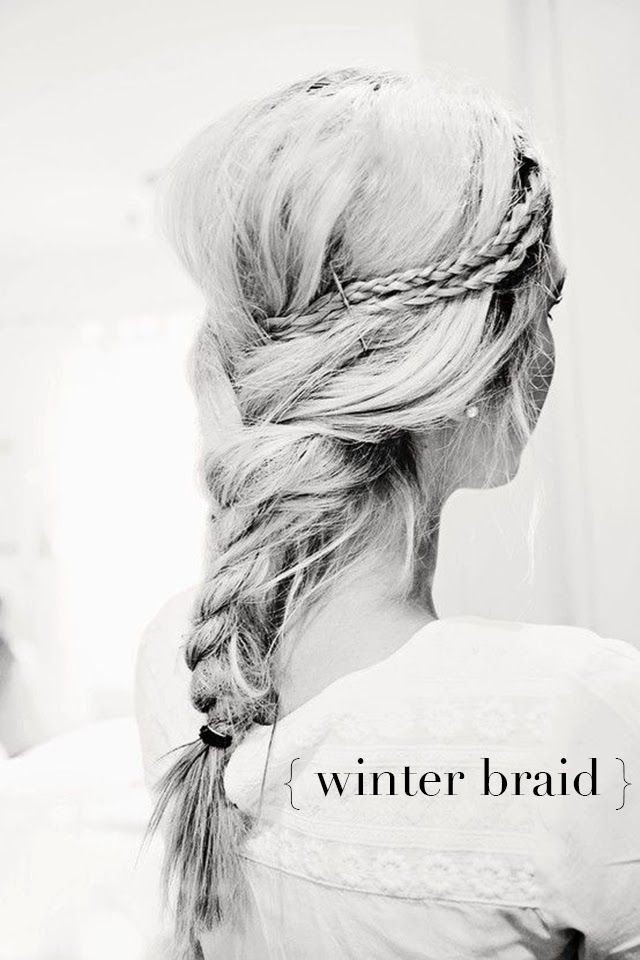 Braid into Braid Hairstyle