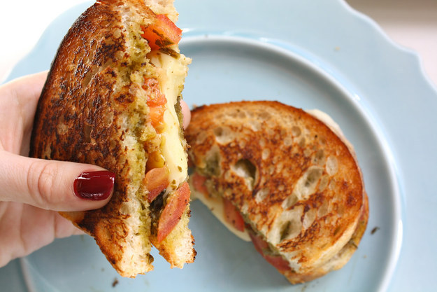 Caprese Grilled Cheese