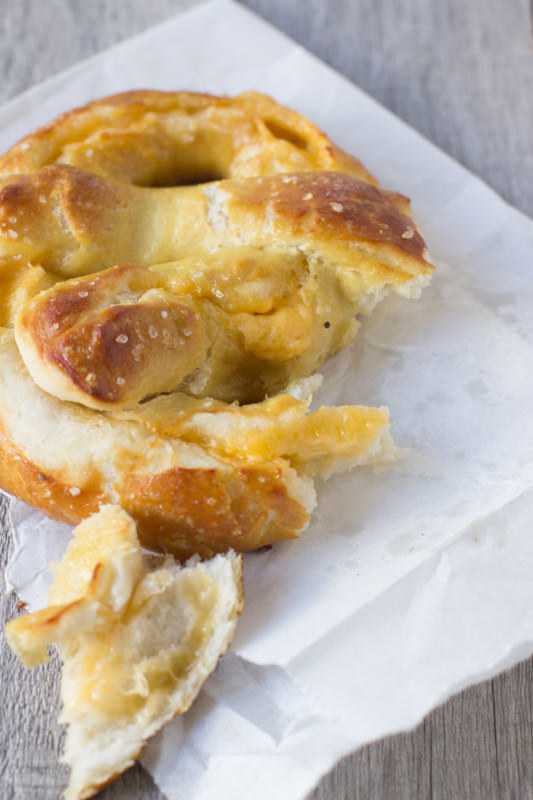 Cheese Stuffed Pretzel