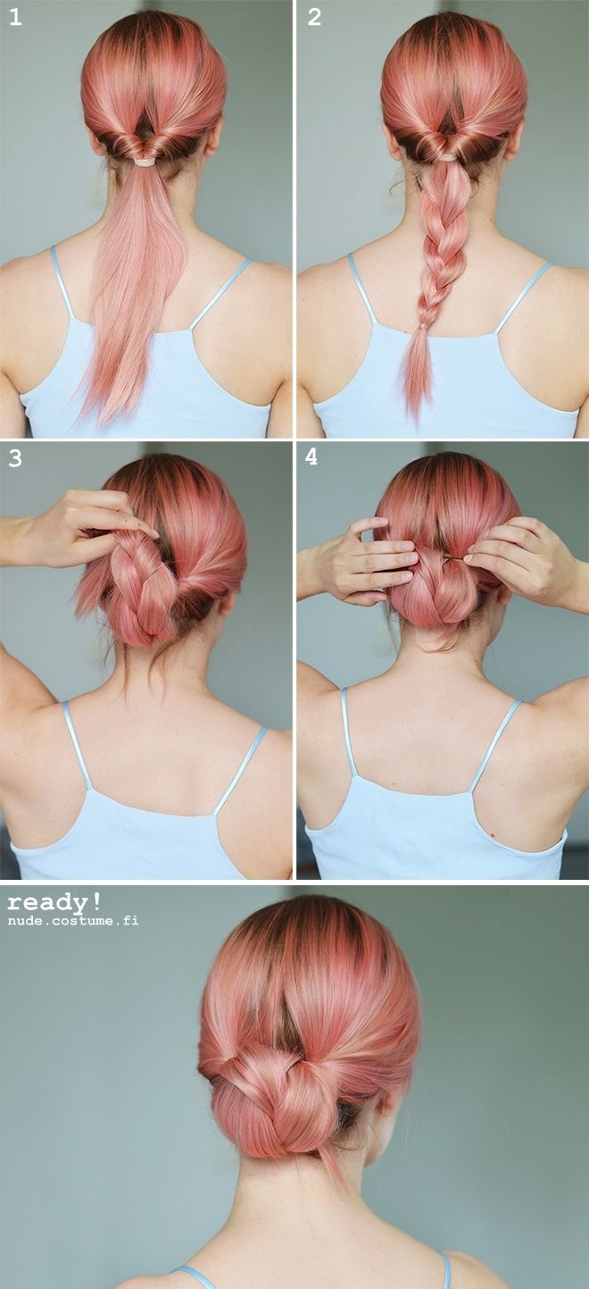 Easy Braid Chignon