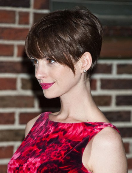 Easy Pixie Haircut for Brown Hair