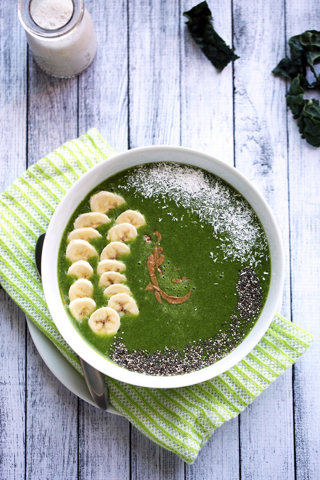 Energizing Green Shamrock Smoothie Bowl