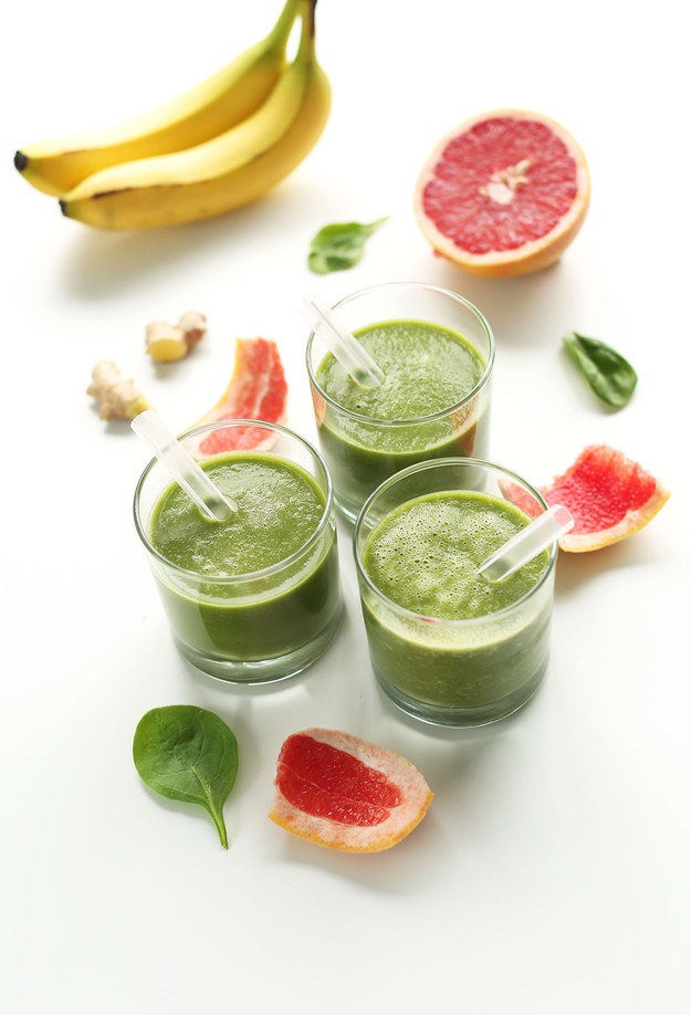 Grapefruit Green Smoothie