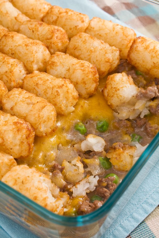 Ground Beef and Tater Tot Casserole