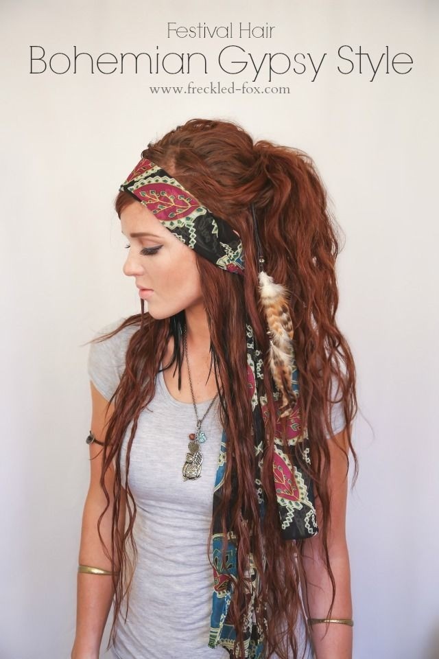 Gypsy Style for Long Hair