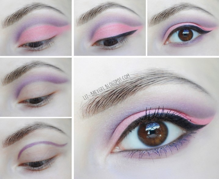 Lilac Eye Makeup