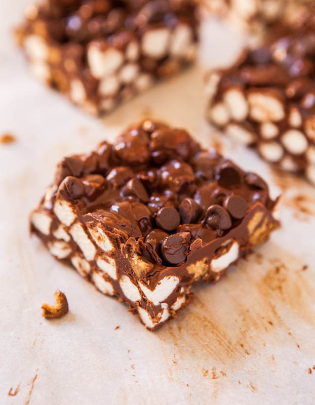 Marshmallow Chocolate Bars