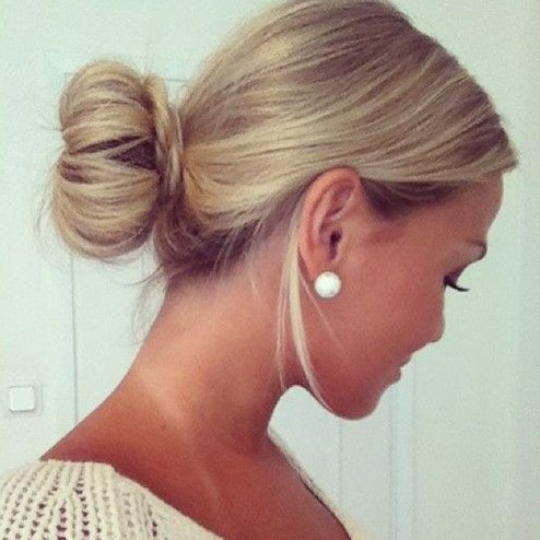 Messy Bun Hairstyle