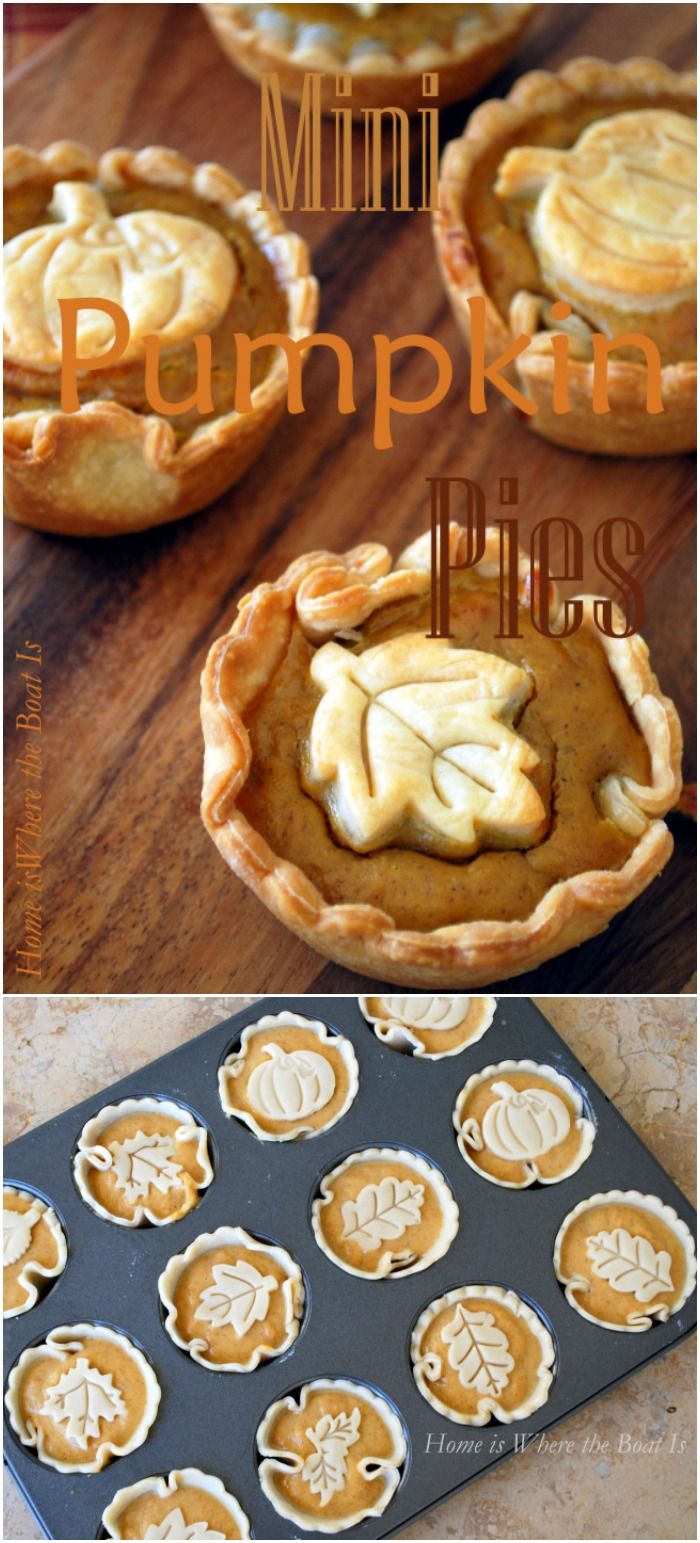 Mini Pumpkin Pies