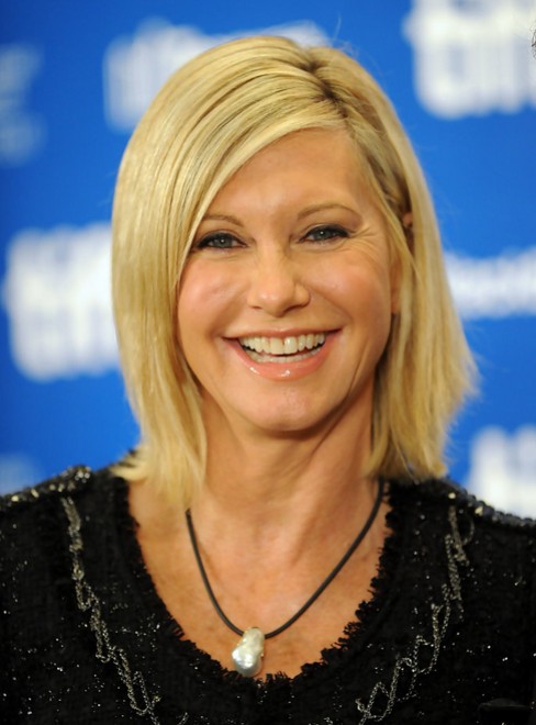 Olivia Newton-John Straight Bob Hairstyle