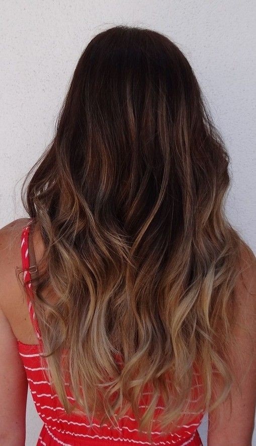 Ombre Hairstyle for Thick Hair