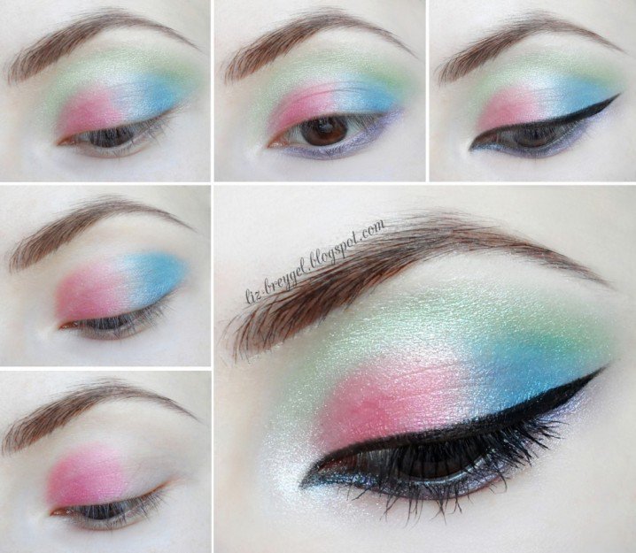 Pastel Makeup Idea