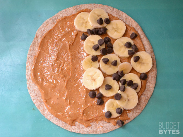 Peanut Butter Banana Quesadillas