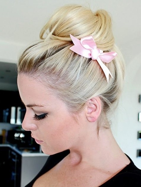 Pretty Bun Hairstyle