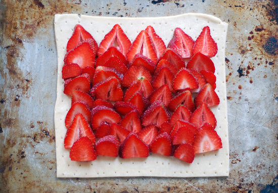 Puff Pastry Strawberry Tart
