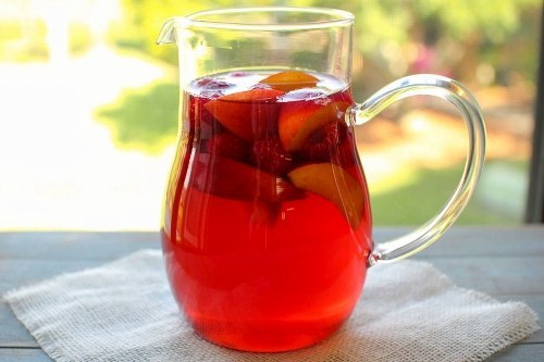 Raspberry Peach Iced Tea