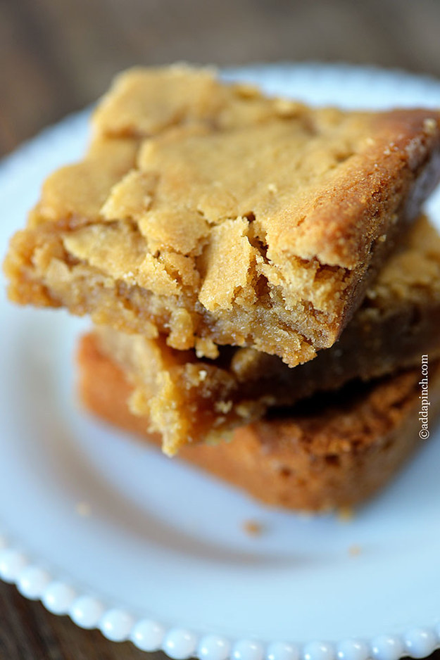 Salted Caramel Blondies