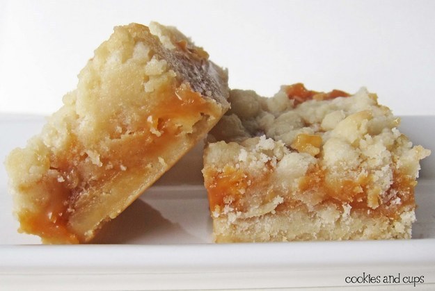 Salted Caramel Butter Bars