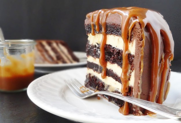 Salted Caramel Chocolate Cake