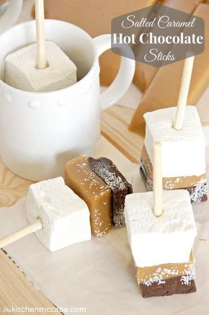 Salted Caramel Hot Chotolate Sticks