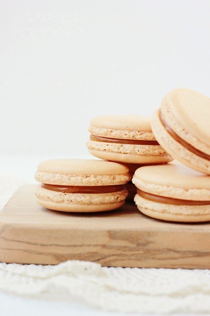 Salted Caramel Macaron