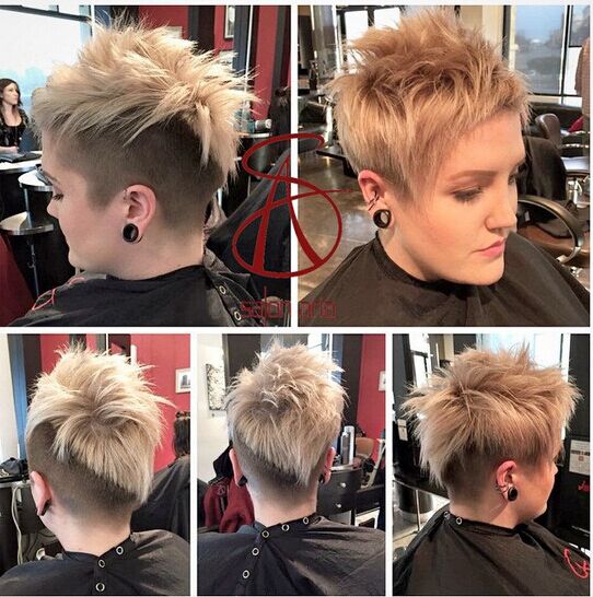 Spiked Hairstyle for Short Hair