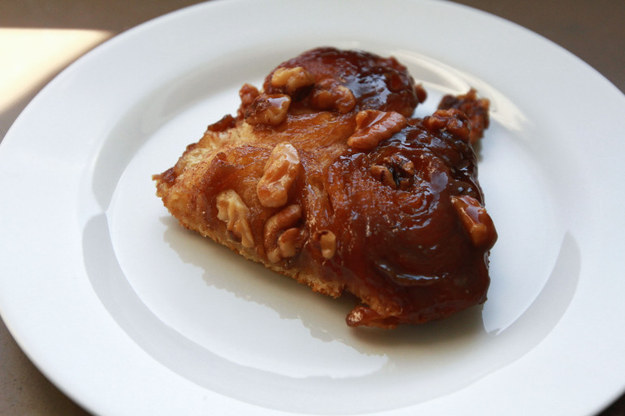 Sticky Maple Crescent Buns