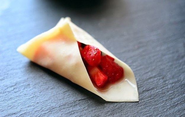 Strawberry Chocolate Dumpling