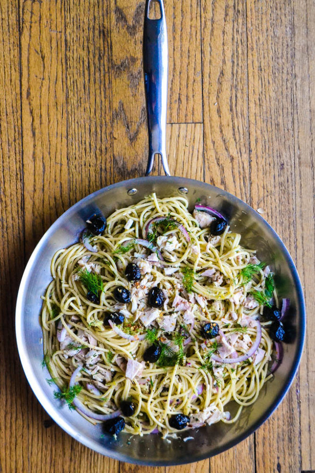 Tuna and Lemon Spaghetti