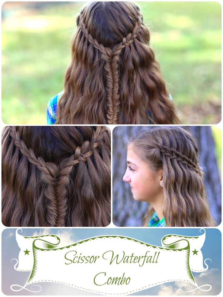 Twisted Waterfall Braid