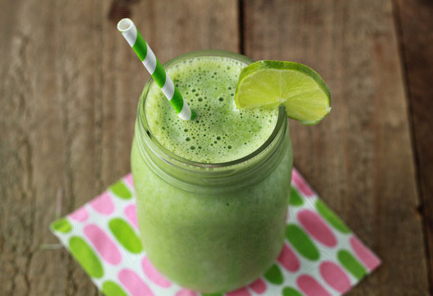 Vanilla Lime Green Smoothie