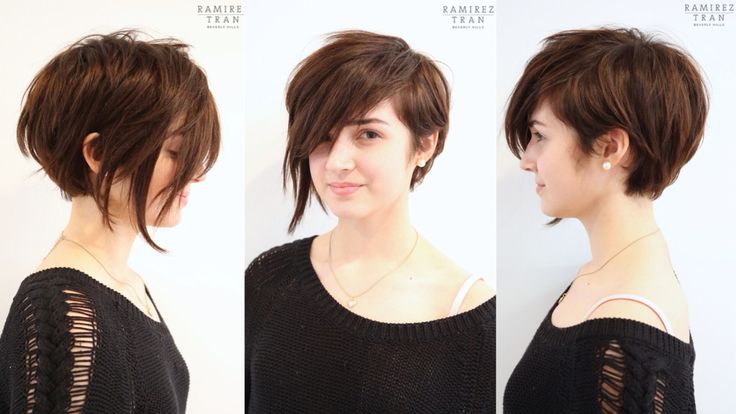 Asymmetrical Short Haircut