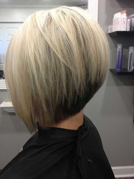 Black Blonde Bob Haircut