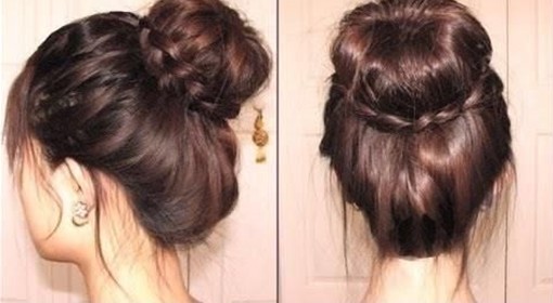 Braided Updo Hairstyle