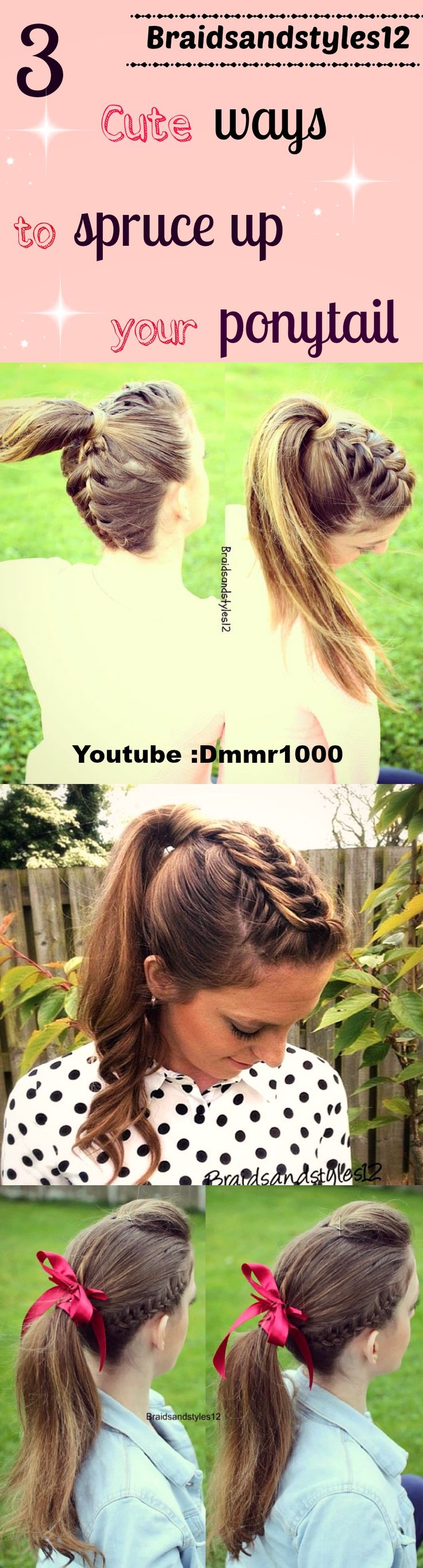 Cute Braided Hairstyle Tutorial