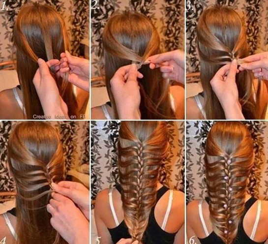 Lacey Braided Hairstyle