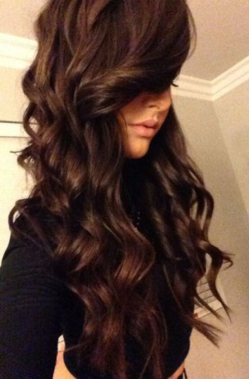 Long Wavy Hairstyle for Brown Hair