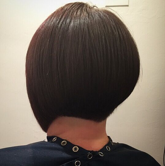 The Back Of A Bob Haircut